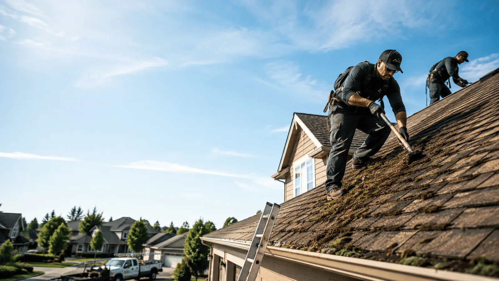Roof Moss Removal in Alger, MI near me